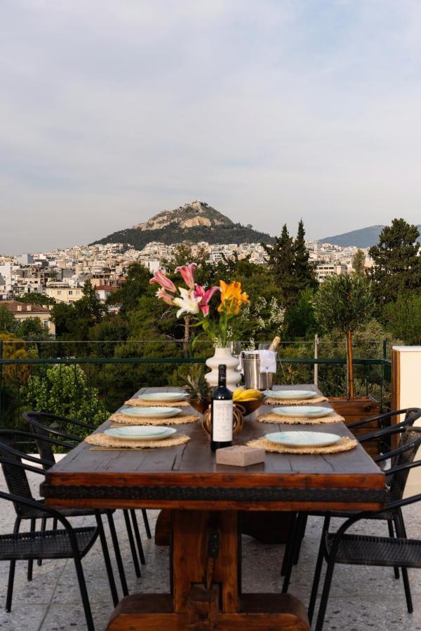 شقة Visum Acropol ,3Br - Private Terrace-Jacuzzi - Amazing View أثينا المظهر الخارجي الصورة