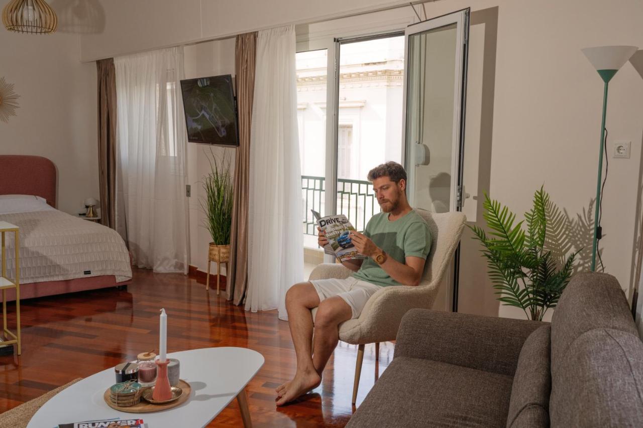 شقة Visum Acropol ,3Br - Private Terrace-Jacuzzi - Amazing View أثينا المظهر الخارجي الصورة
